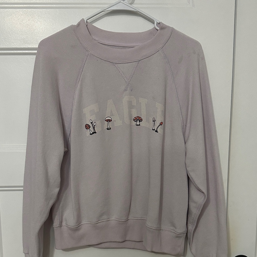 American Eagle Outfitters Light Purple Sweater